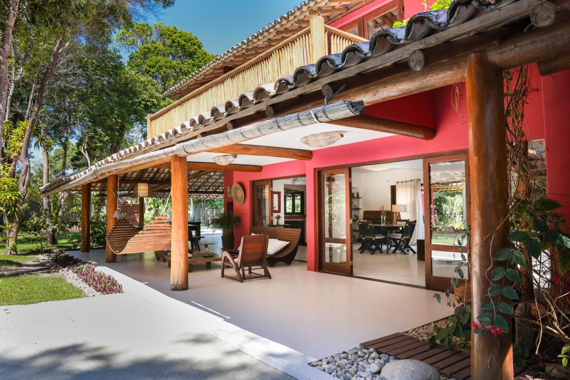 Villa Casa Rosa Coqueiros Porto Seguro Exterior foto