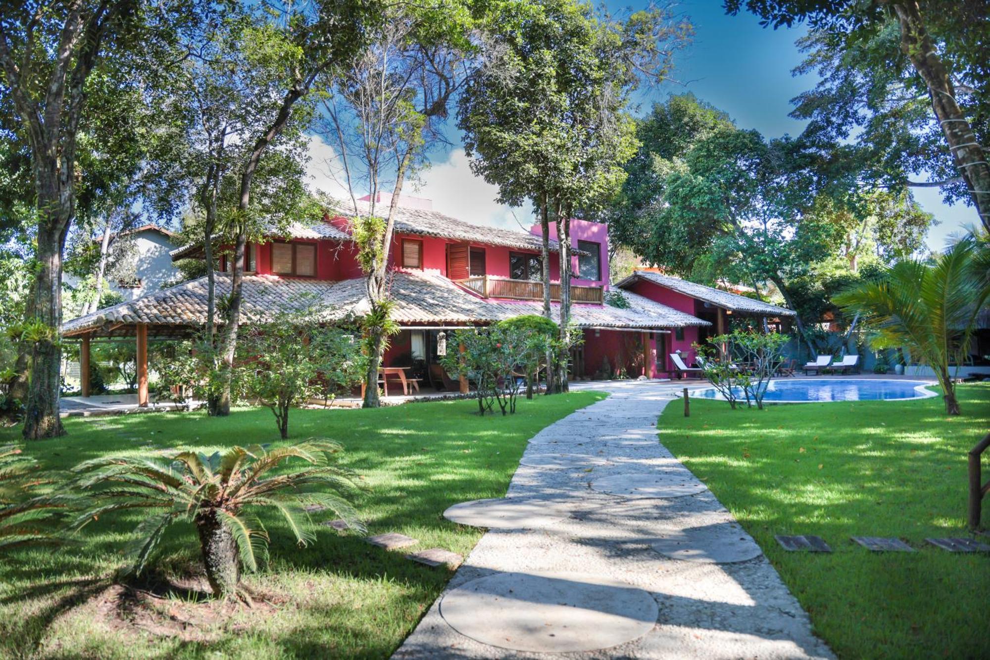 Villa Casa Rosa Coqueiros Porto Seguro Exterior foto